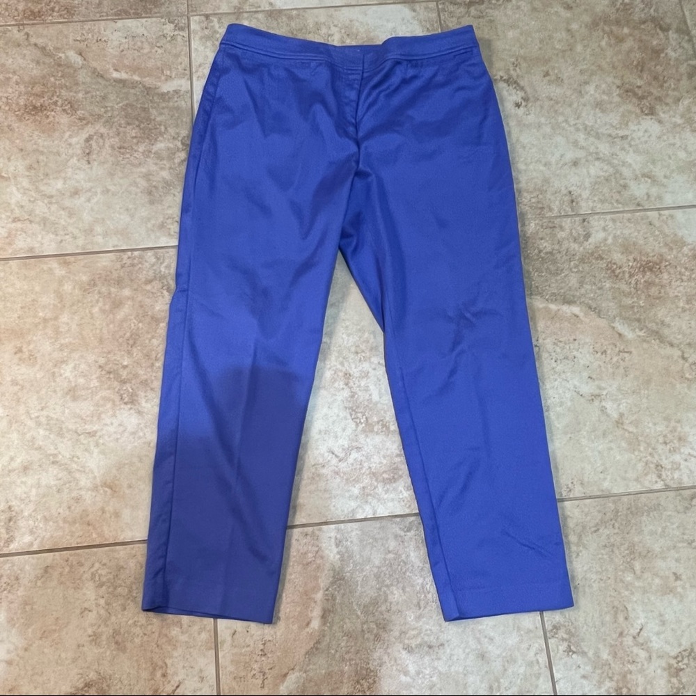 Charter club classic fit purple periwinkle pant